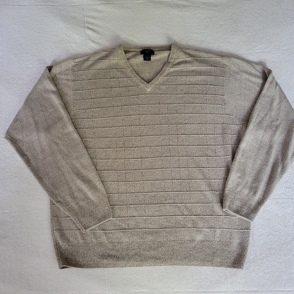 Dockers Other - Dockers Men's Light Tan V-Neck Sweater